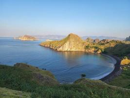 A view of Padar Island beach photo