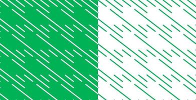 Abstract geometric seamless minimal lines green and white pattern texture background vector