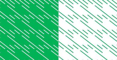 Abstract geometric seamless minimal lines green and white pattern texture background vector