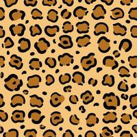 Leopard print pattern seamless tiger cheetah jaguar animal safari skin prints spots texture colorful background vector