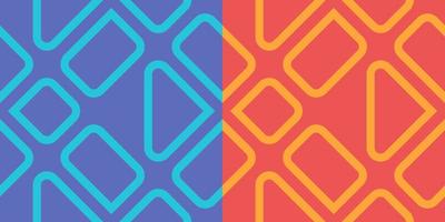 Abstract geometric seamless minimal lines colorful pattern texture background vector