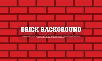 brick seamless pattern for poster or banner vector