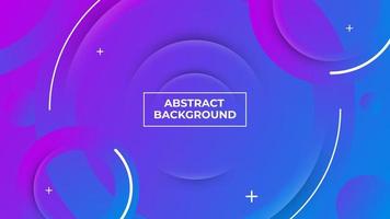 geometric background with dynamic shapes composition. vector