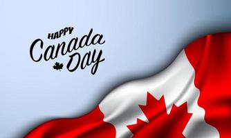 Canada Day Background Design. Vector Illustration.