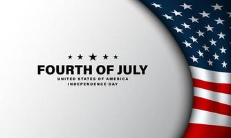 United States Independence Day Background Design.