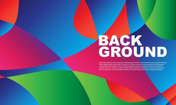 Abstract colorful liquid and curvy geometric background for banner.