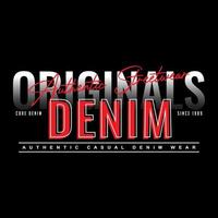 originals denim streetwear t-shirt and apparel