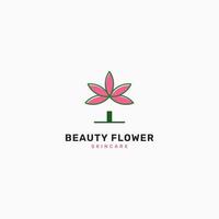 Family home logo design concept. Home health, beauty care. Vector graphic illustration