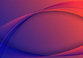 Abstract template background vibrant gradient color flow vector