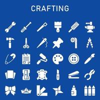 Crafting Icon Pack vector