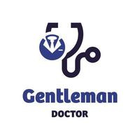 caballero doctor logo vector