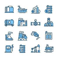 Simple Set of Oil Industry Related Vector Line Icons. linear style sign for mobile concept and web design. line vector icon. Symbol, logo illustration.