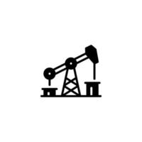 Oil Pump filled line icon. linear style sign for mobile concept and web design. Outline vector icon. Symbol, logo illustration. Vector graphic