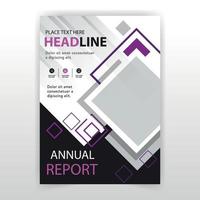 diseño de la portada del informe anual