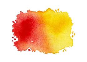 Handmade watercolor vector abstract shape