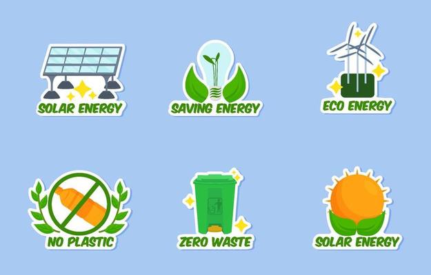 Green Technology Sticker