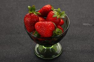 Ripe fresh Strawberry photo