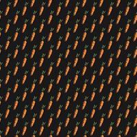 seamless carrot pattern. vector doodle illustration with carrot. pattern with carrot