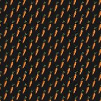 seamless carrot pattern. vector doodle illustration with carrot. pattern with carrot