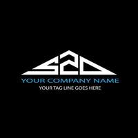 SZD letter logo creative design with vector graphic