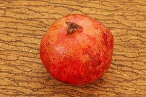 Ripe sweet juicy garnet fruit photo