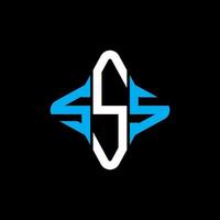 SSS letter logo creative design with vector graphic