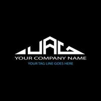 UAG letter logo creative design with vector graphic