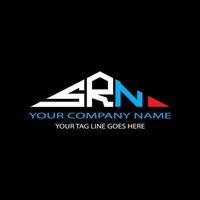 SRN letter logo creative design with vector graphic