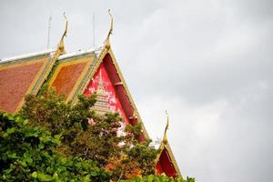 King Palace Wat mongkolpraphitara in Ayutthaya, Thailand photo