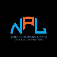 NPL letter logo creative design with vector graphic