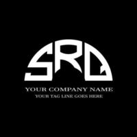 SRQ letter logo creative design with vector graphic
