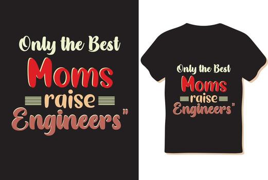 diseño de camisetas del día de la madre, vector de diseño de diseño de camisetas, ilustración, eps.