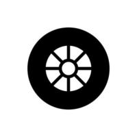 Tire icon vector design templates isolated on white background