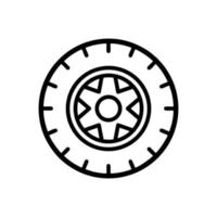 Tire icon vector design templates isolated on white background