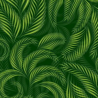 Tropical palm tree leaves background, summer pattern.