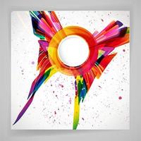 Multicolor abstract bright background. Elements for design. Eps10. vector