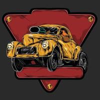 ilustración de logotipo de coches vector