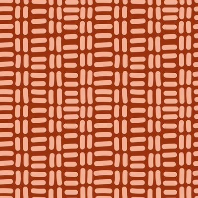 Geometric doodle dash lines seamless pattern. Hand drawn broken line endless wallpaper.