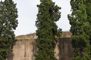 Rome, Italy. Typical architectural details of the old city photo