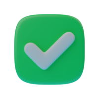 Checkmark or approved or verified icon or symbol png