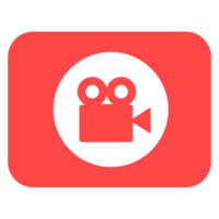 Social live stream linear icon. Web streaming badge. Online broadcast news thin line contour button symbol. Isolated outline illustration png