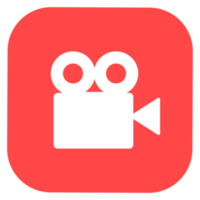 Social live stream linear icon. Web streaming badge. Online broadcast news thin line contour button symbol. Isolated outline illustration png