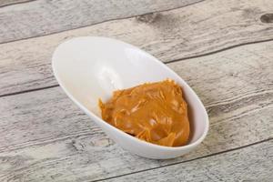 Tasty peanut butter photo