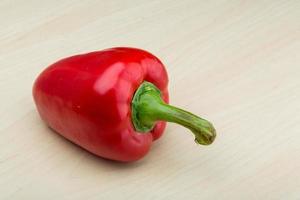 Red bell pepper photo