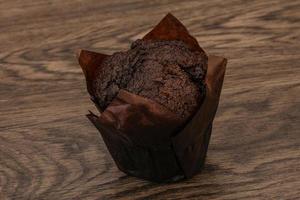 Tasty sweet Chocolate muffin bakery photo