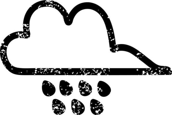 rain cloud icon