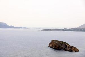 beautiful Greek landscape sea photo