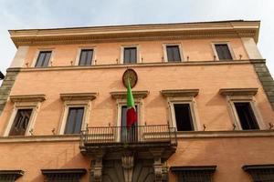 Roma, Italia. detalles arquitectónicos típicos de la ciudad vieja foto