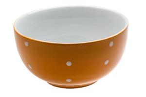 Yellow empty bowl photo