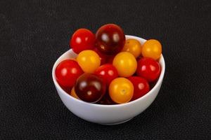 Cherry tomato heap photo